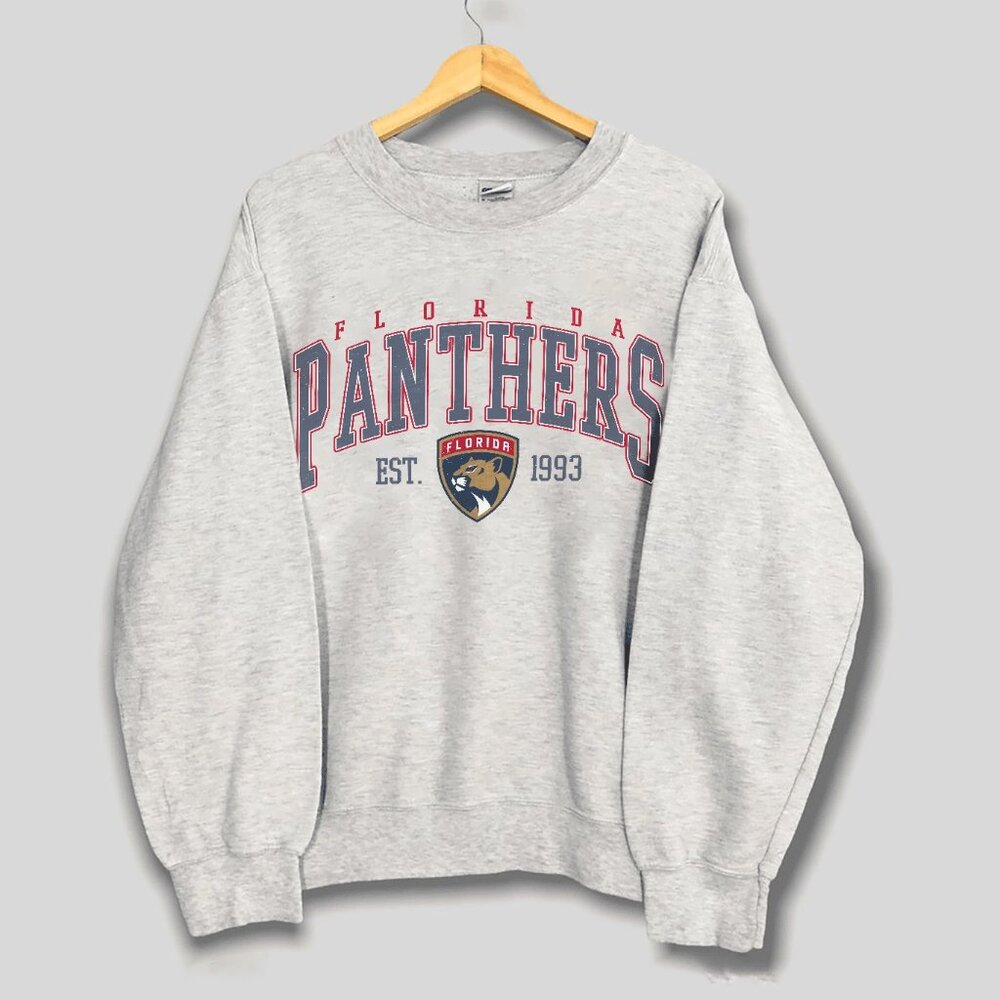 90s Vintage Florida Panthers Hockey Sweatshirt, NHL Panthers Shirt For Men Women